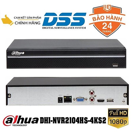 Đầu ghi camera Dahua DHI-NVR2104HS-4KS2